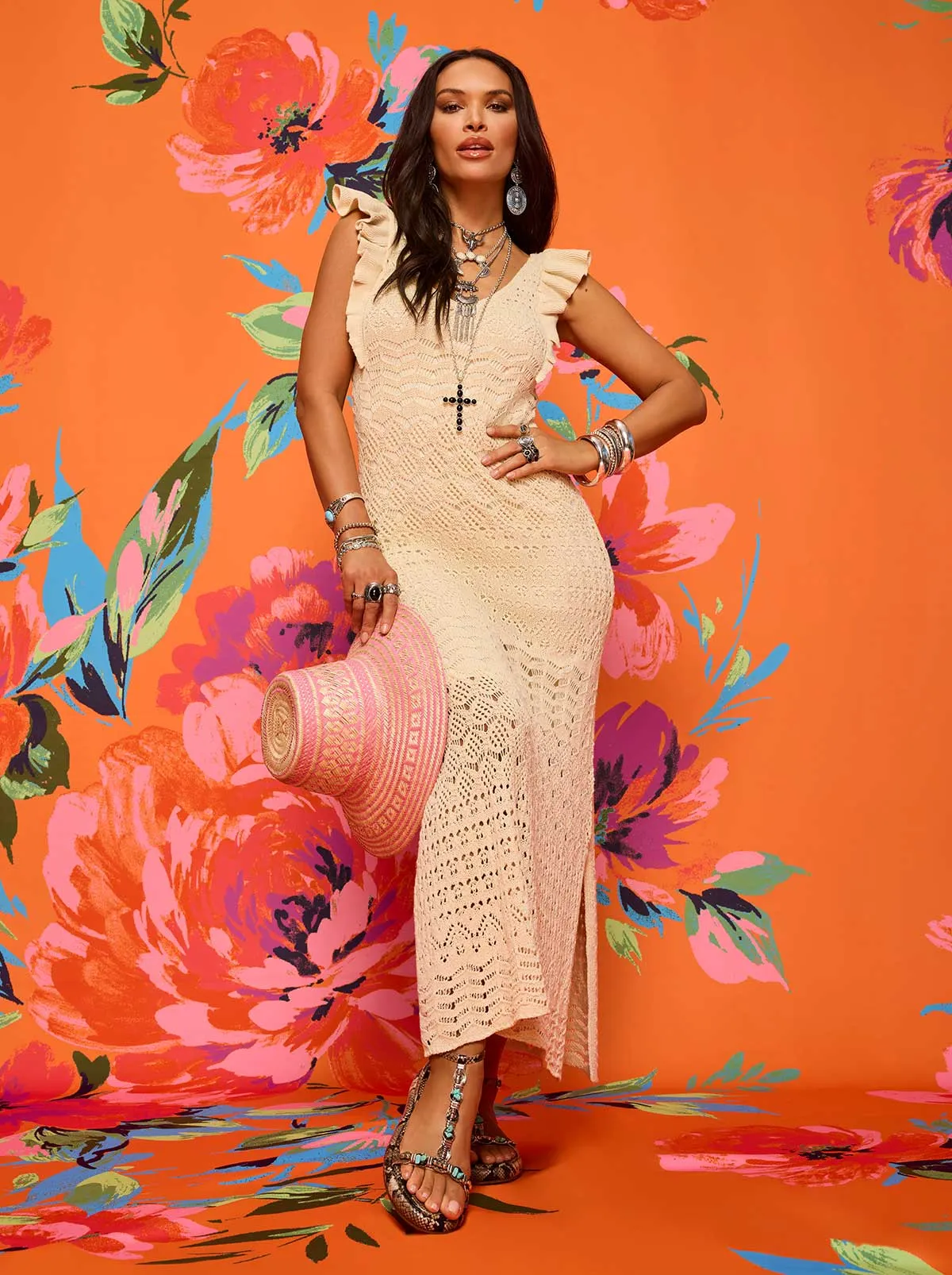 Ocean Dress in Parchment sold by Jessica Simpson product image thumbnail 3