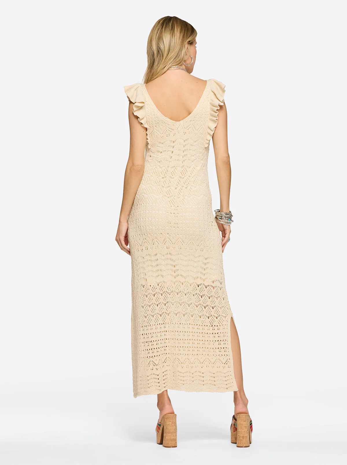 Ocean Dress in Parchment sold by Jessica Simpson product image thumbnail 5