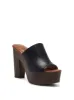 Shelbie Platform Slide in Black sold by Jessica Simpson