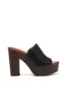 Shelbie Platform Slide in Black sold by Jessica Simpson