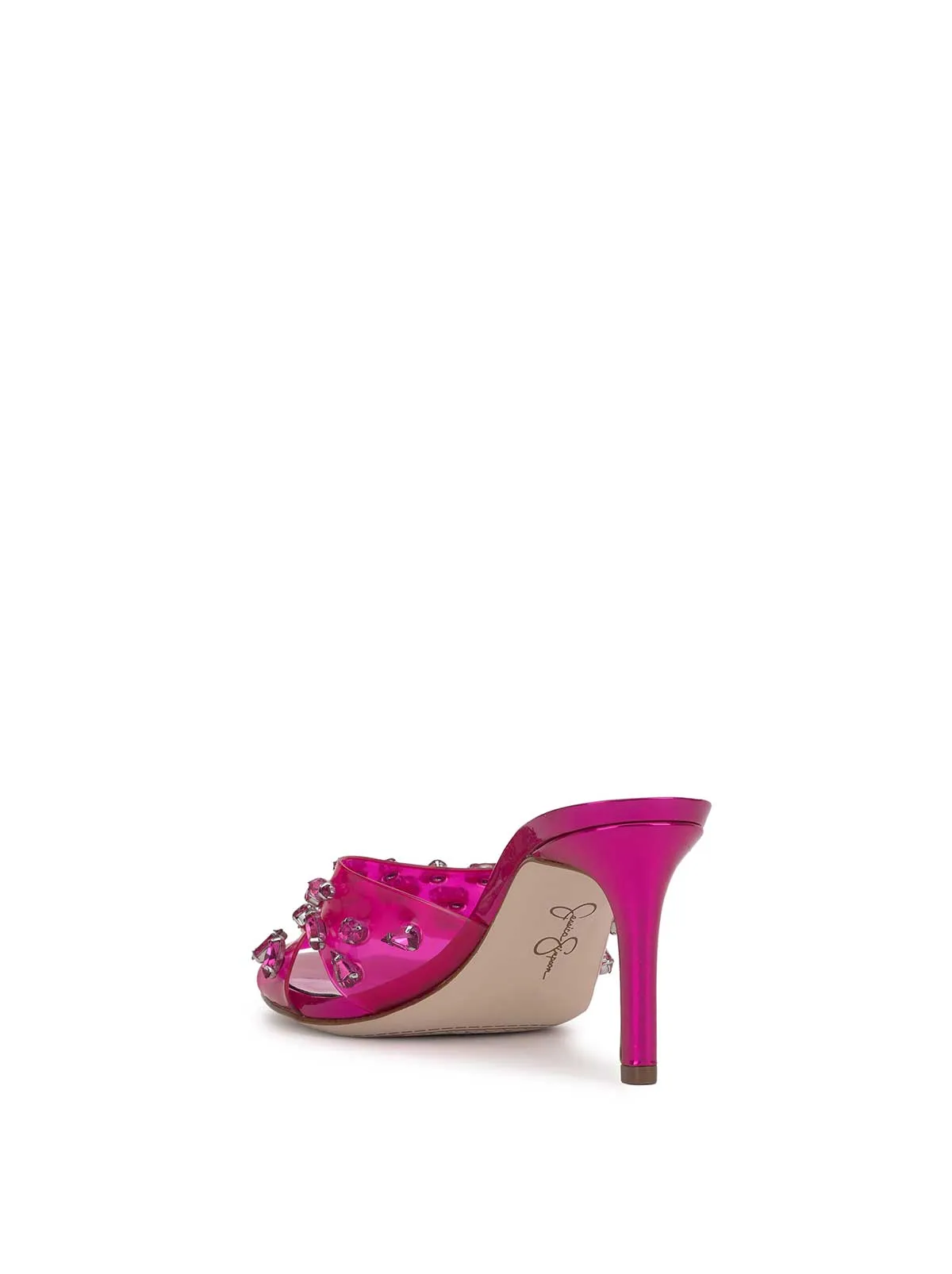 Primana Lucite Mule in Pink sold by Jessica Simpson product image thumbnail 3