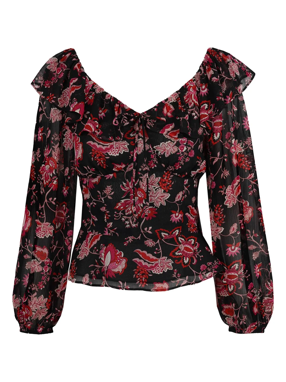 Aki Blouse in Willow Beauties sold by Jessica Simpson product image thumbnail 2