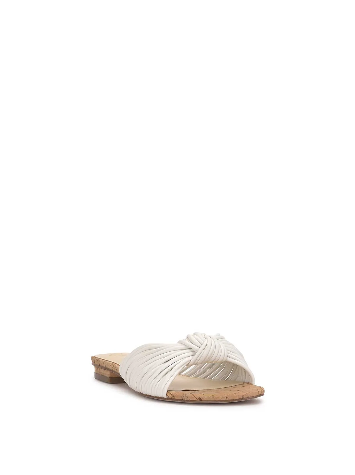 Dydra Knotted Flat Sandal in White sold by Jessica Simpson product image thumbnail 4