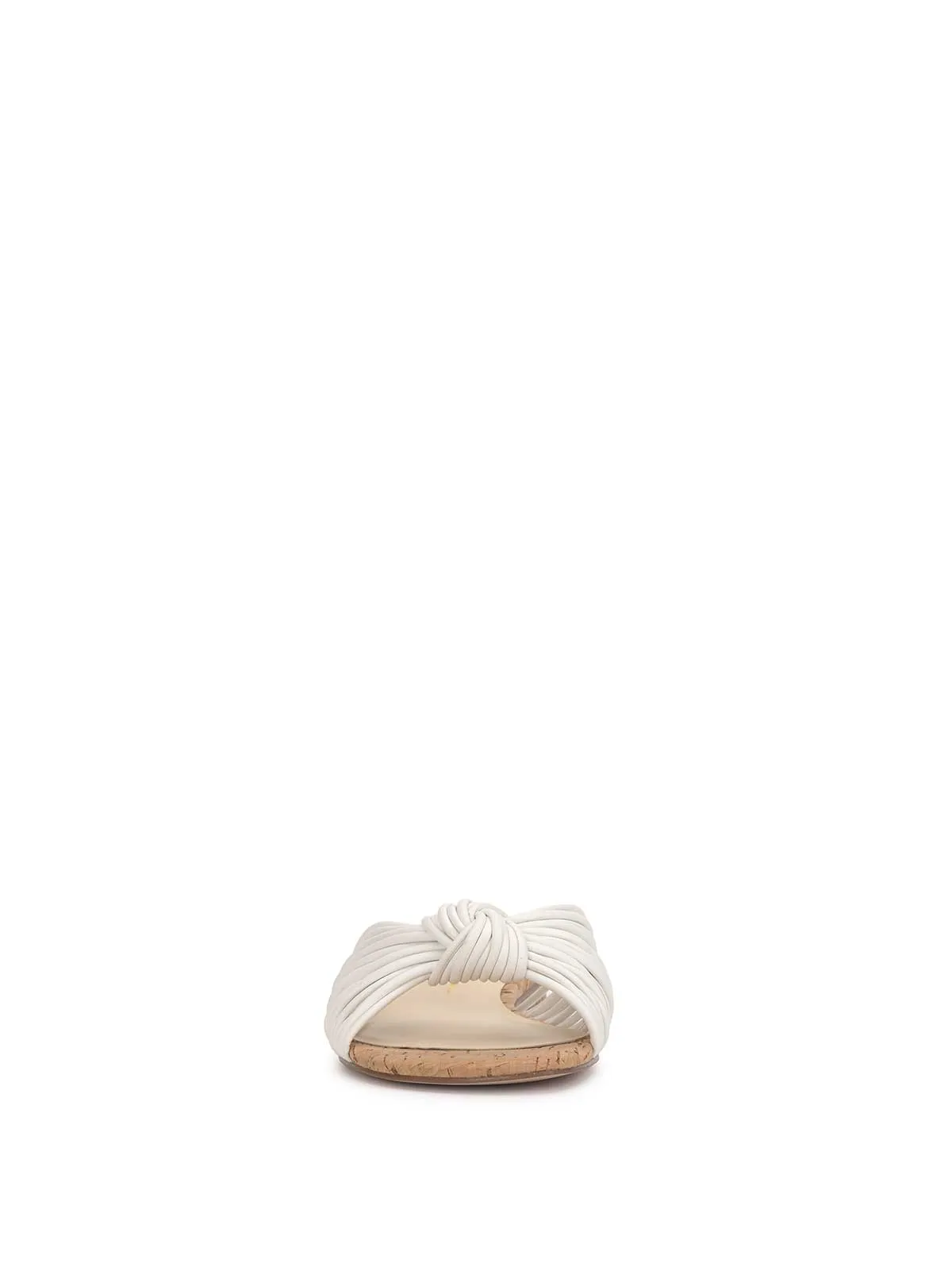Dydra Knotted Flat Sandal in White sold by Jessica Simpson product image thumbnail 2