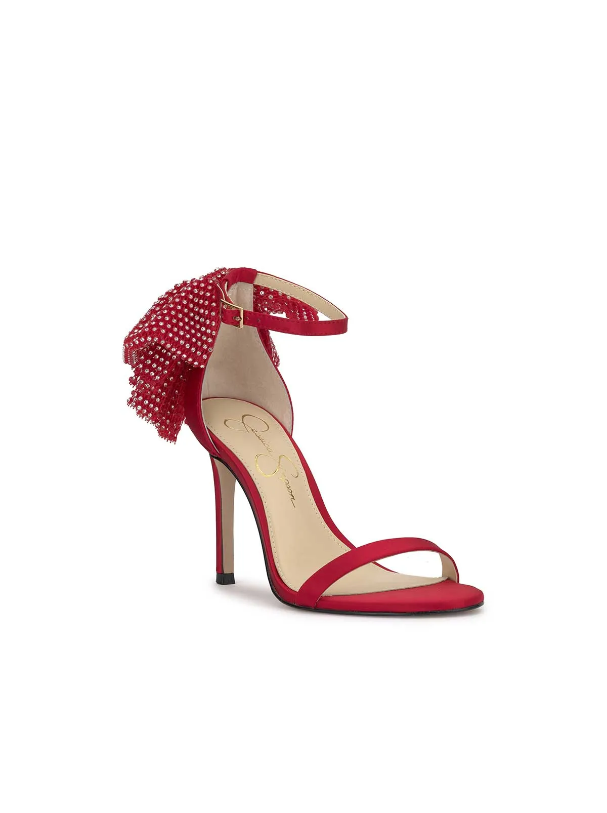 Moure Bow Heel in Red Muse sold by Jessica Simpson product image thumbnail 4