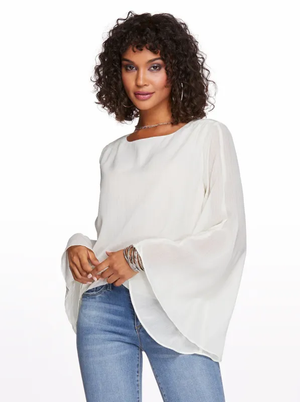 Monique Top in Gardenia sold by Jessica Simpson