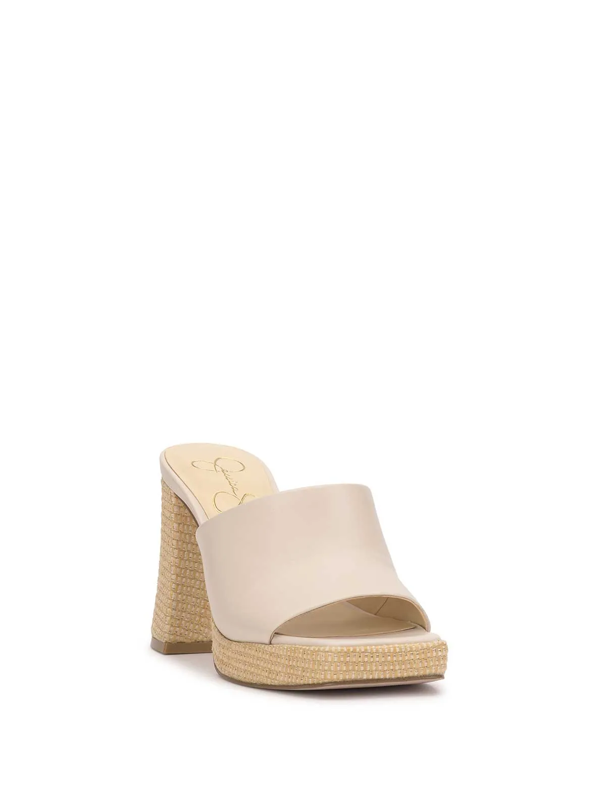 Kashet Mule Platform Sandal in Chalk sold by Jessica Simpson product image thumbnail 4