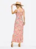 Raya Slip Dress in Blooming Pasture sold by Jessica Simpson