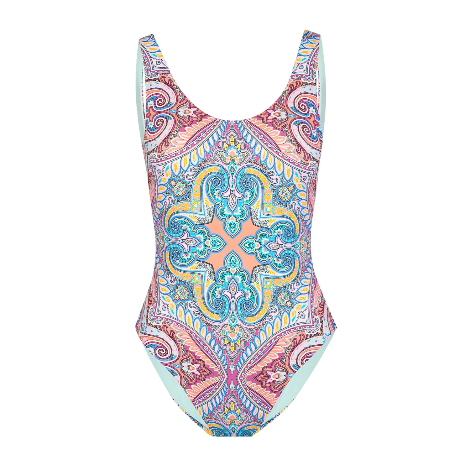 Carnival in Rio Reversible One Piece in Cool Multi sold by Jessica Simpson product image thumbnail 4