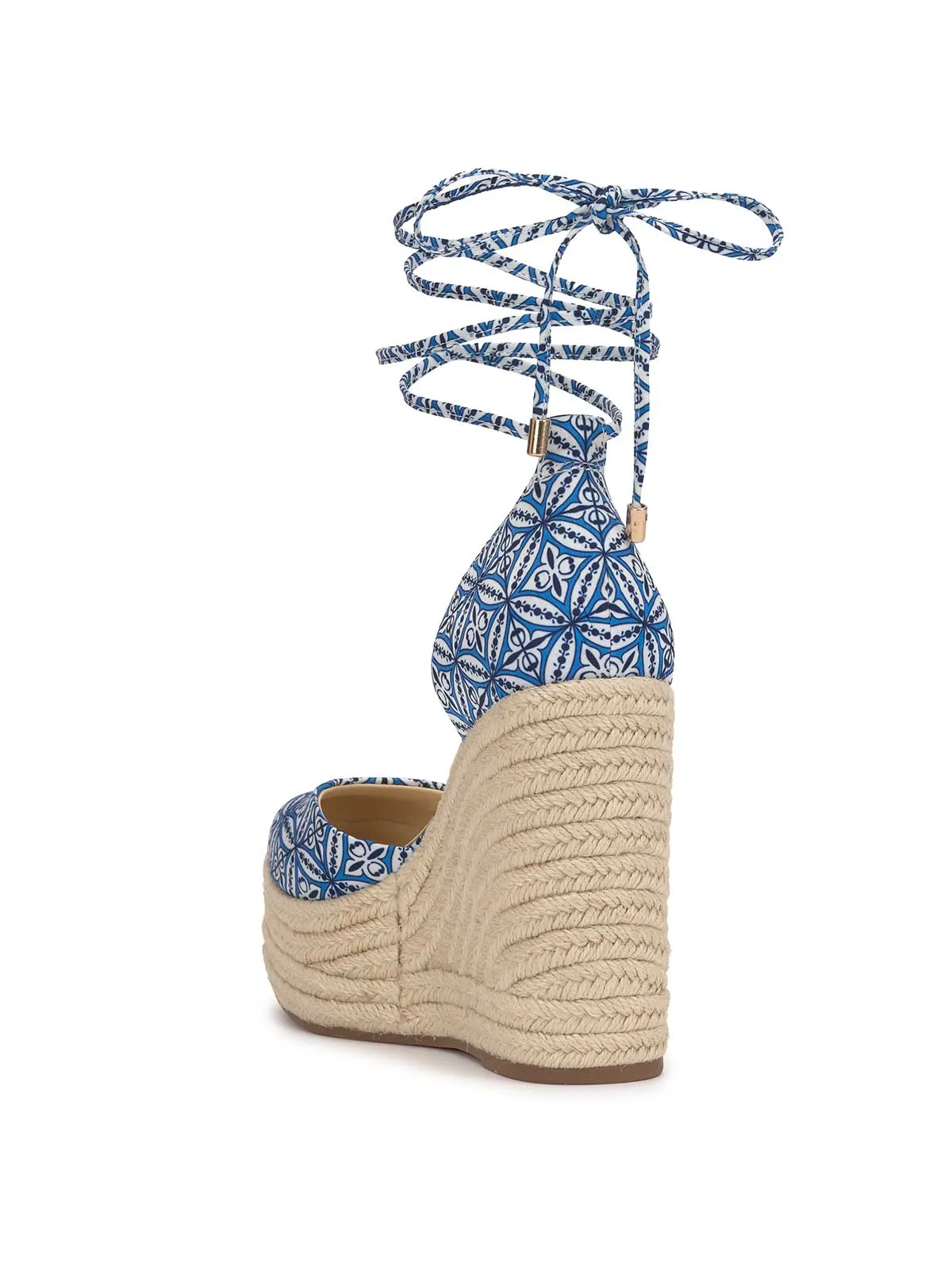 Weyla Espadrille Wedge in Blue Print sold by Jessica Simpson product image thumbnail 3