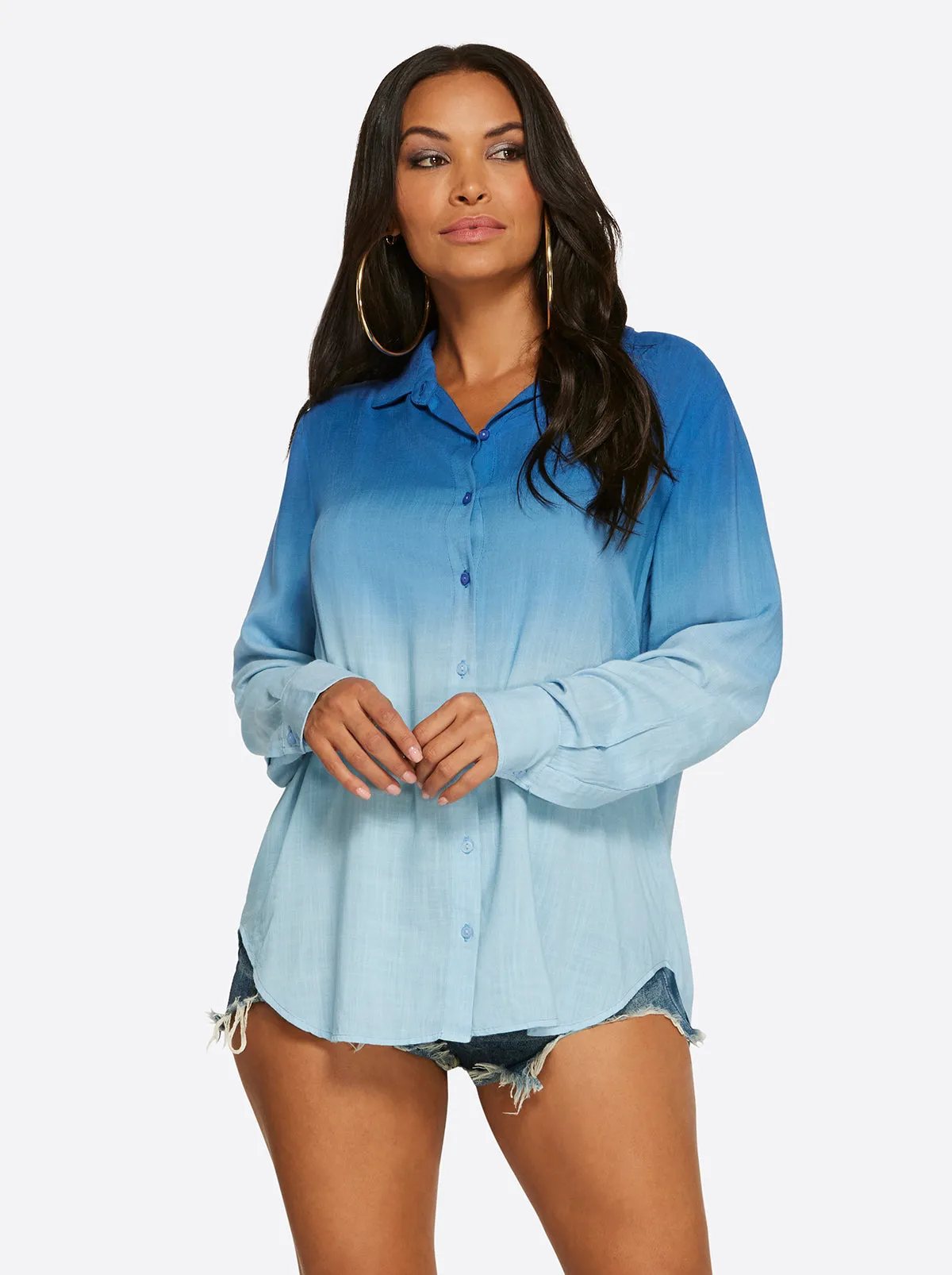 Carleen Top in Ultramarine sold by Jessica Simpson product image thumbnail 2