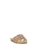 Detta Rhinestone Band Sandal in Sandcastle sold by Jessica Simpson
