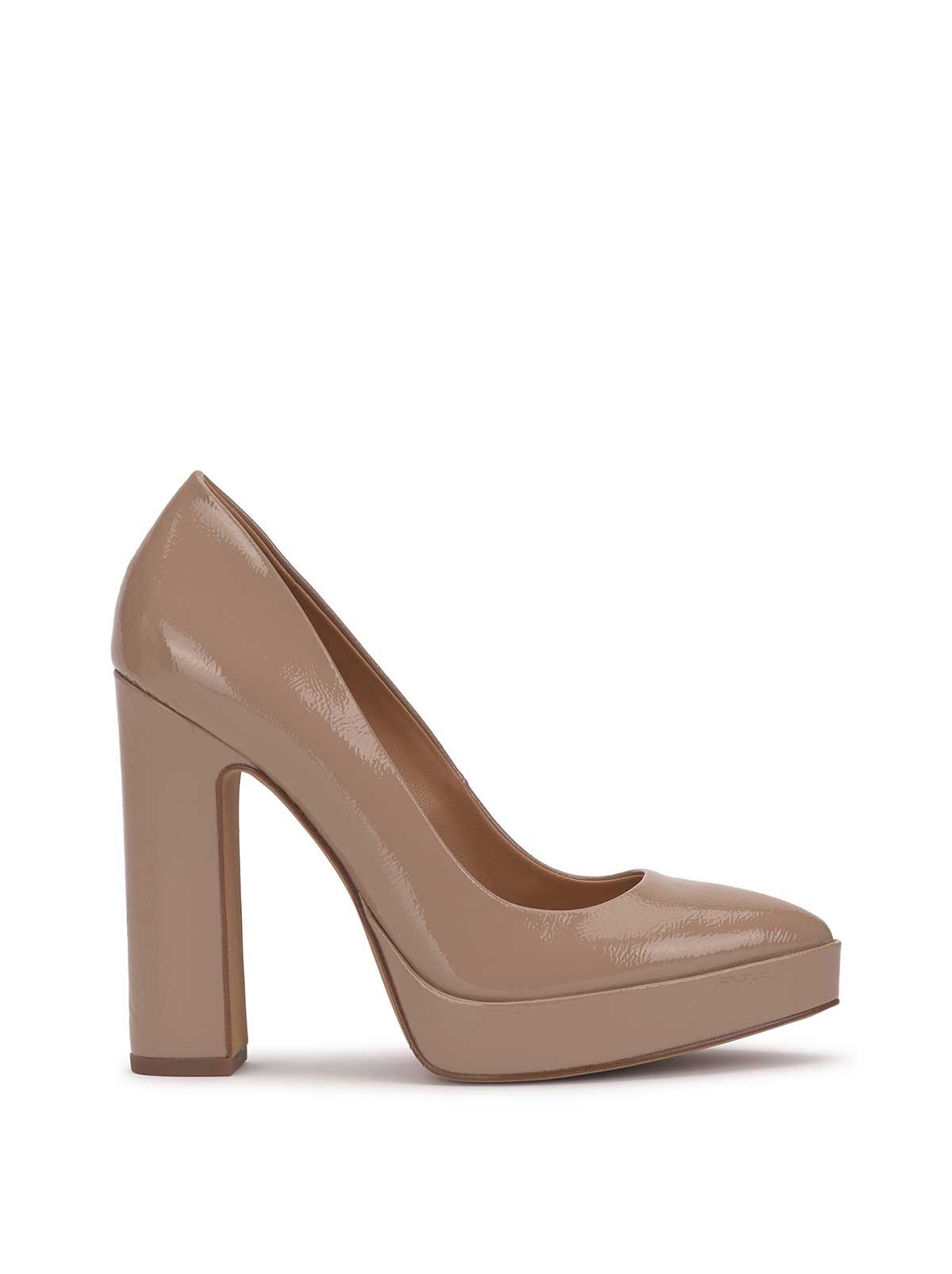 Glynis Platform Pump in Chai Latte sold by Jessica Simpson