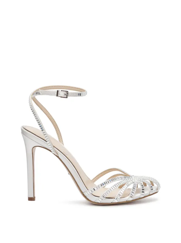 Jileta High Heel in White sold by Jessica Simpson