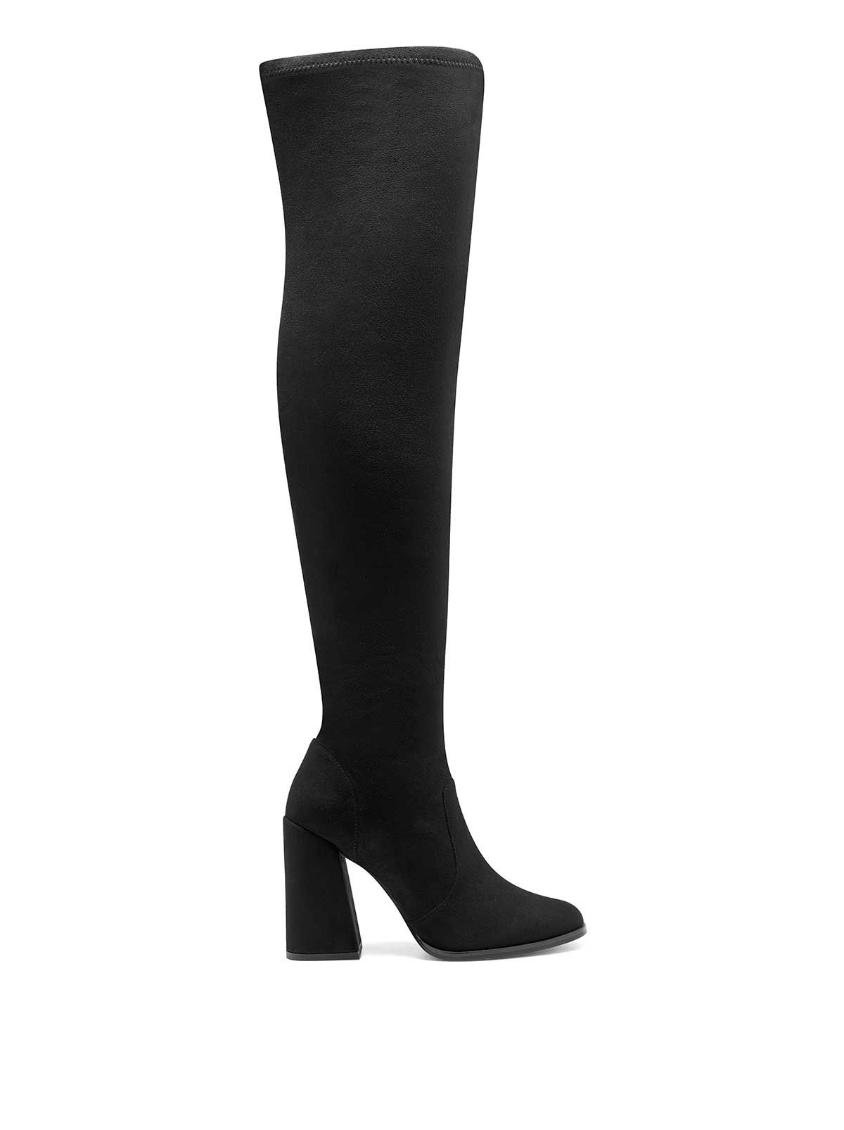 Brixten Over The Knee Boot in Black Suede sold by Jessica Simpson