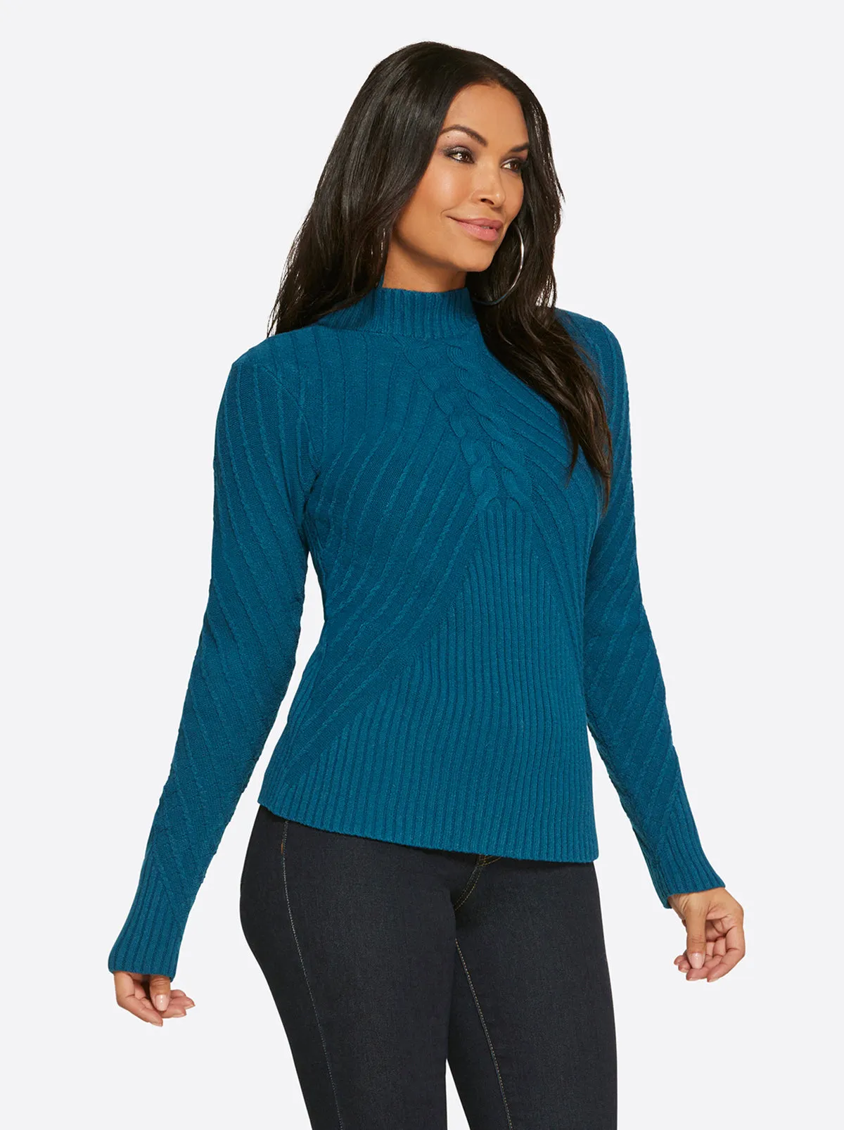 Adena Sweater in Corsair sold by Jessica Simpson product image thumbnail 2