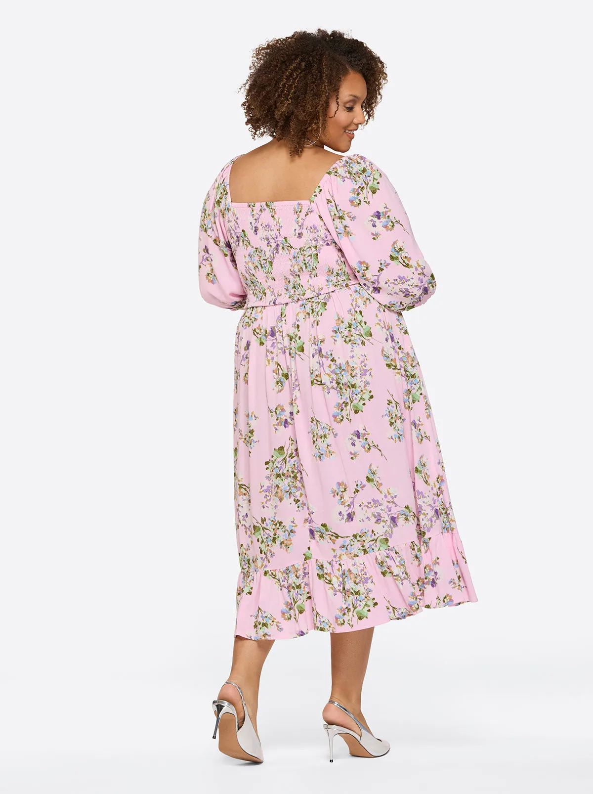 Momi Dress in Botanic Blossoms sold by Jessica Simpson product image thumbnail 4