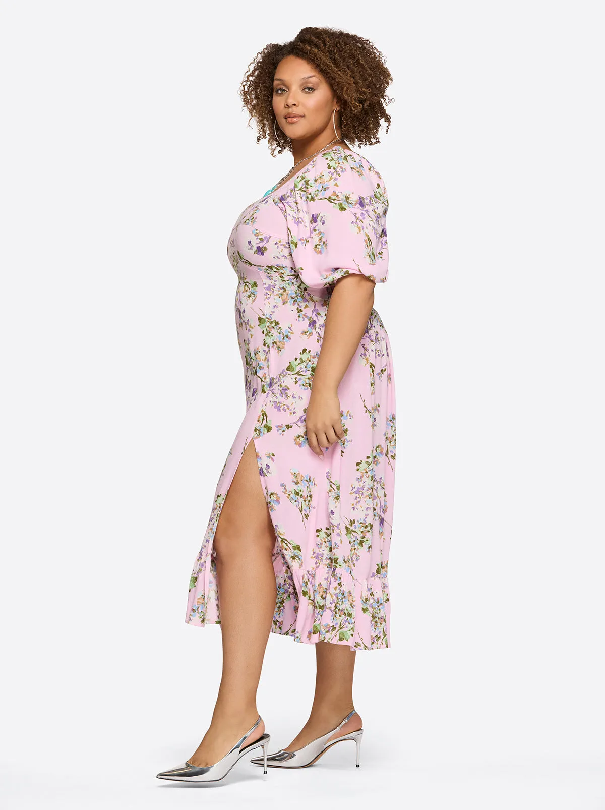Momi Dress in Botanic Blossoms sold by Jessica Simpson product image thumbnail 3