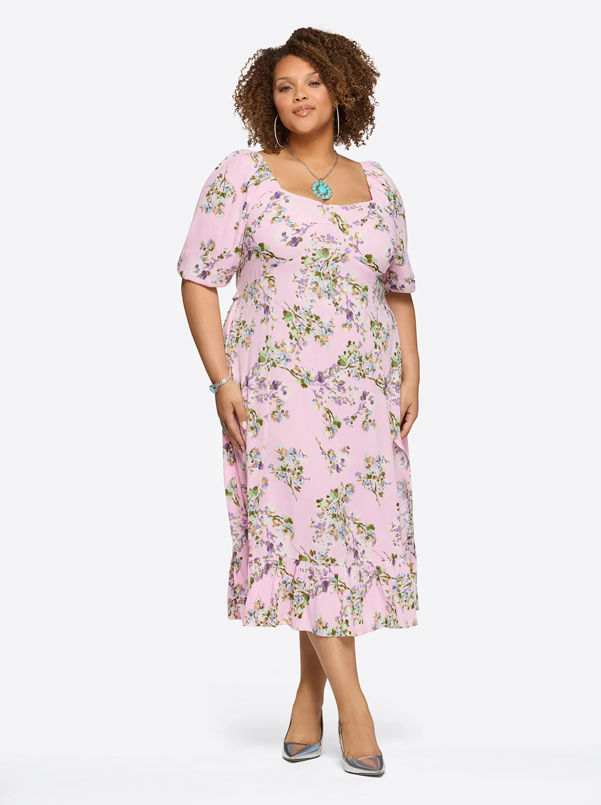 Momi Dress in Botanic Blossoms sold by Jessica Simpson product image thumbnail 2