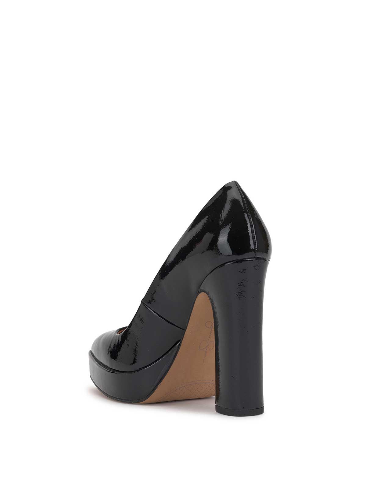Glynis Platform Pump in Black Patent sold by Jessica Simpson product image thumbnail 3