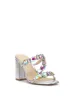 Amilir Block Heel in Silver sold by Jessica Simpson
