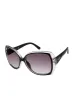 Oversized Butterfly Sunglasses with Bifocal Readers in Black sold by Jessica Simpson