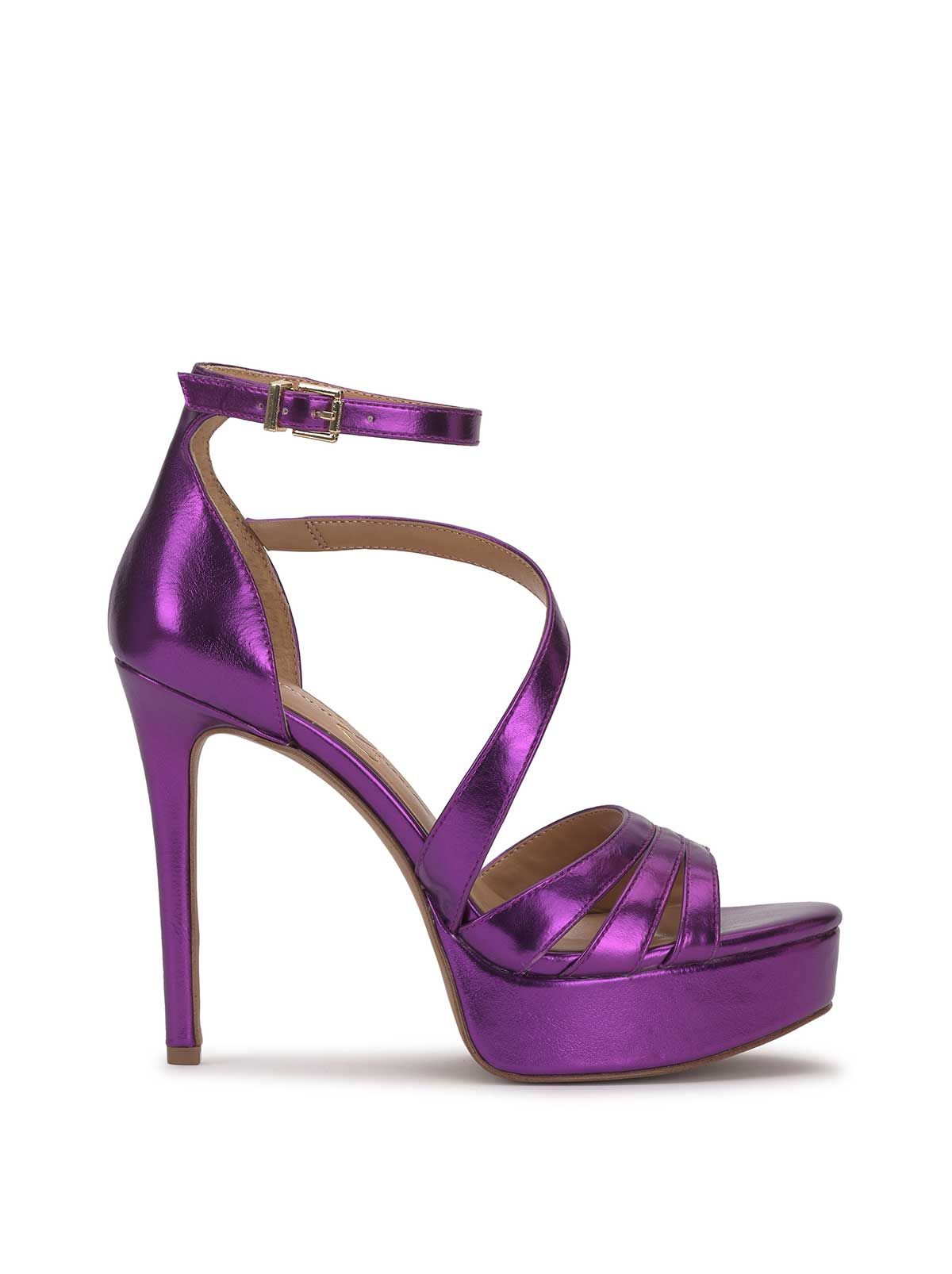 Shyremin Platform Sandal in Purple sold by Jessica Simpson