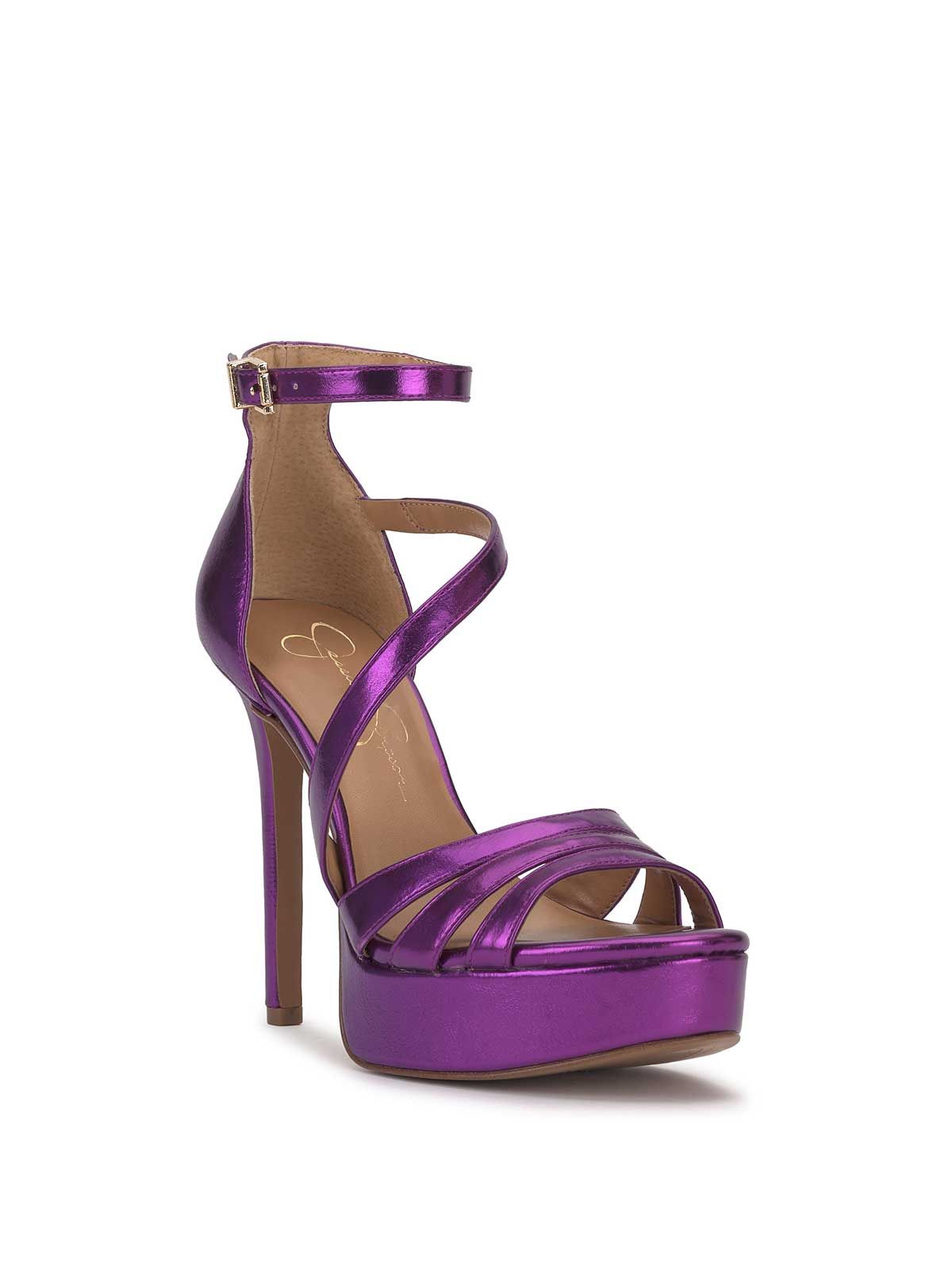 Shyremin Platform Sandal in Purple sold by Jessica Simpson product image thumbnail 4