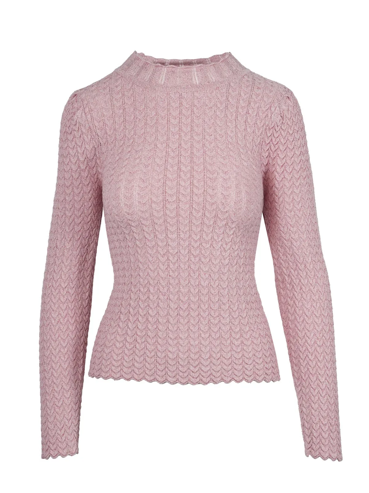 Camilla Sweater in Silver Pink sold by Jessica Simpson product image thumbnail 2