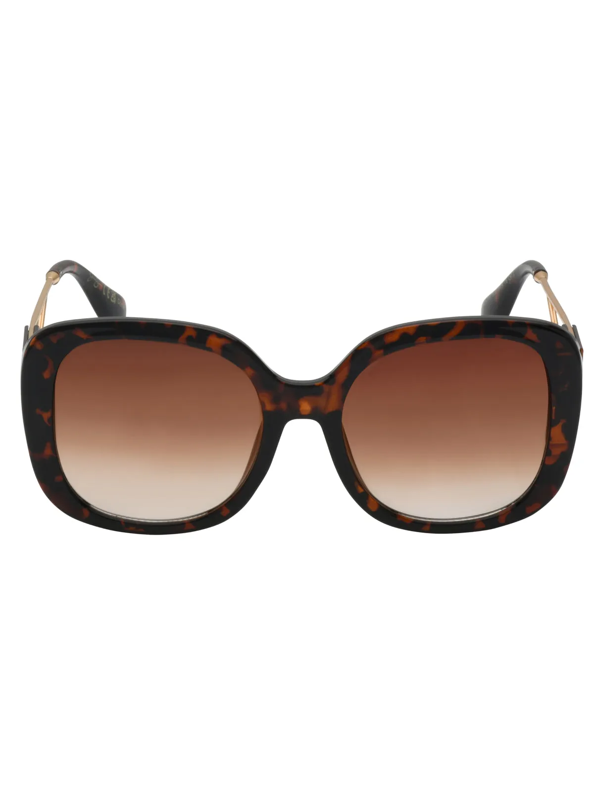 Oversized Oval Sunglasses in Tortoise sold by Jessica Simpson product image thumbnail 2