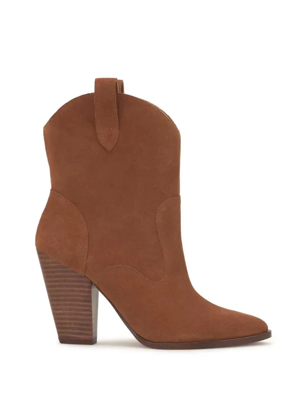 Cissely Western Bootie in Caramel sold by Jessica Simpson