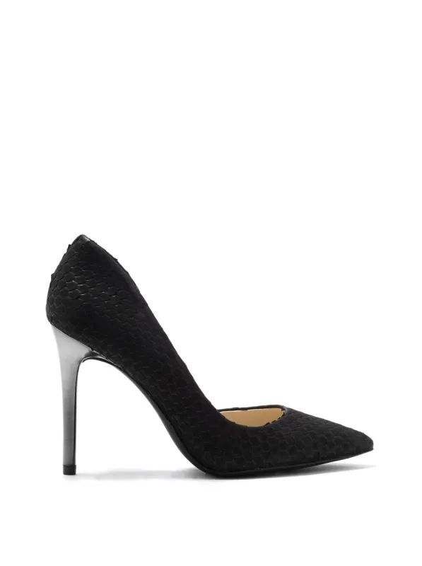 Lucina D'Orsay Pump in Black sold by Jessica Simpson