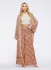 Blaine Kimono in Winding Leopard sold by Jessica Simpson