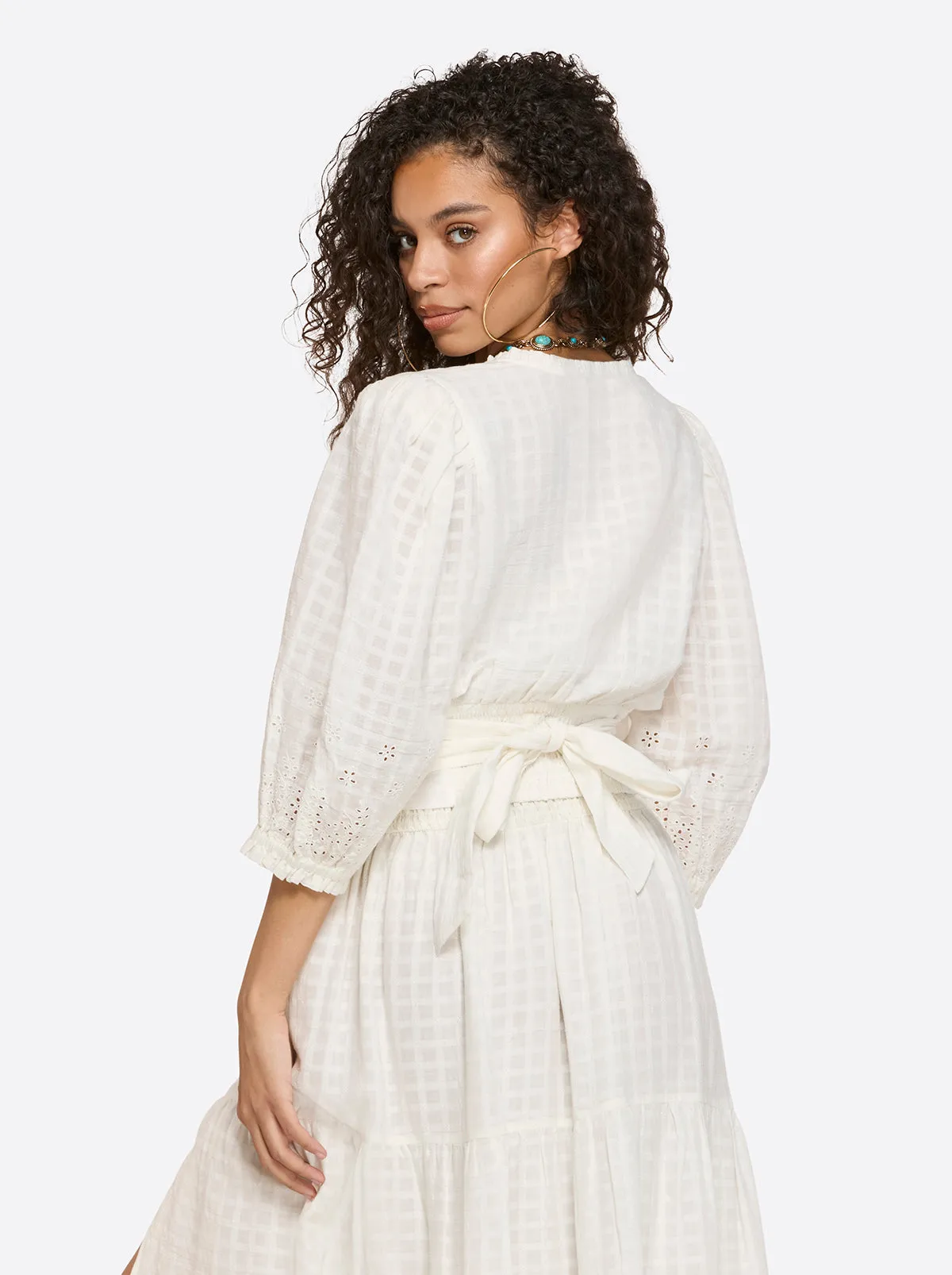 Patsy Top in Gardenia sold by Jessica Simpson product image thumbnail 3