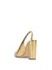 Noula Slingback Pointed Toe Pump in Gold sold by Jessica Simpson