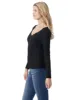 Abbey Sweatheart Top in Anthracite sold by Jessica Simpson