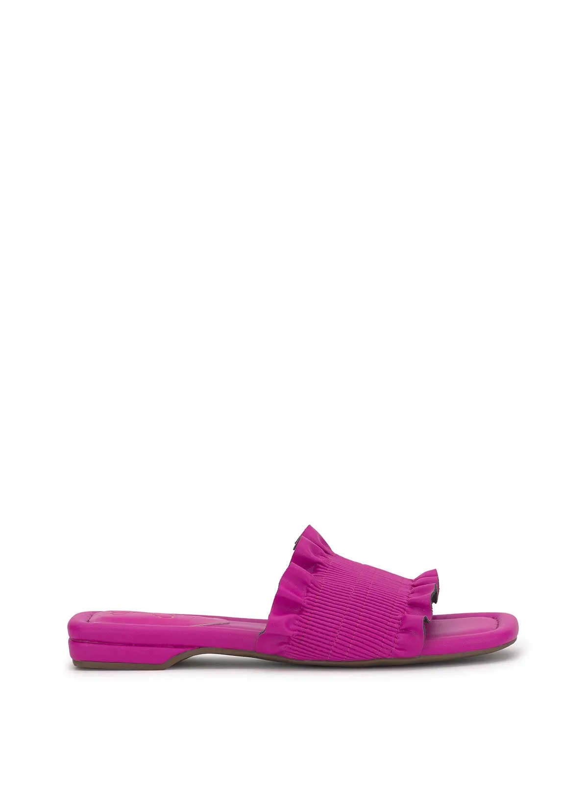 Camessa Smocked Sandal in Fuschia sold by Jessica Simpson