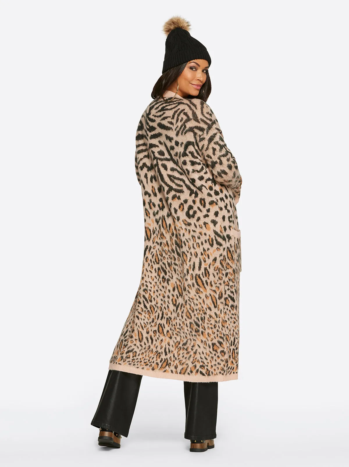 Carmine Cardigan in Cameo Rose sold by Jessica Simpson product image thumbnail 4