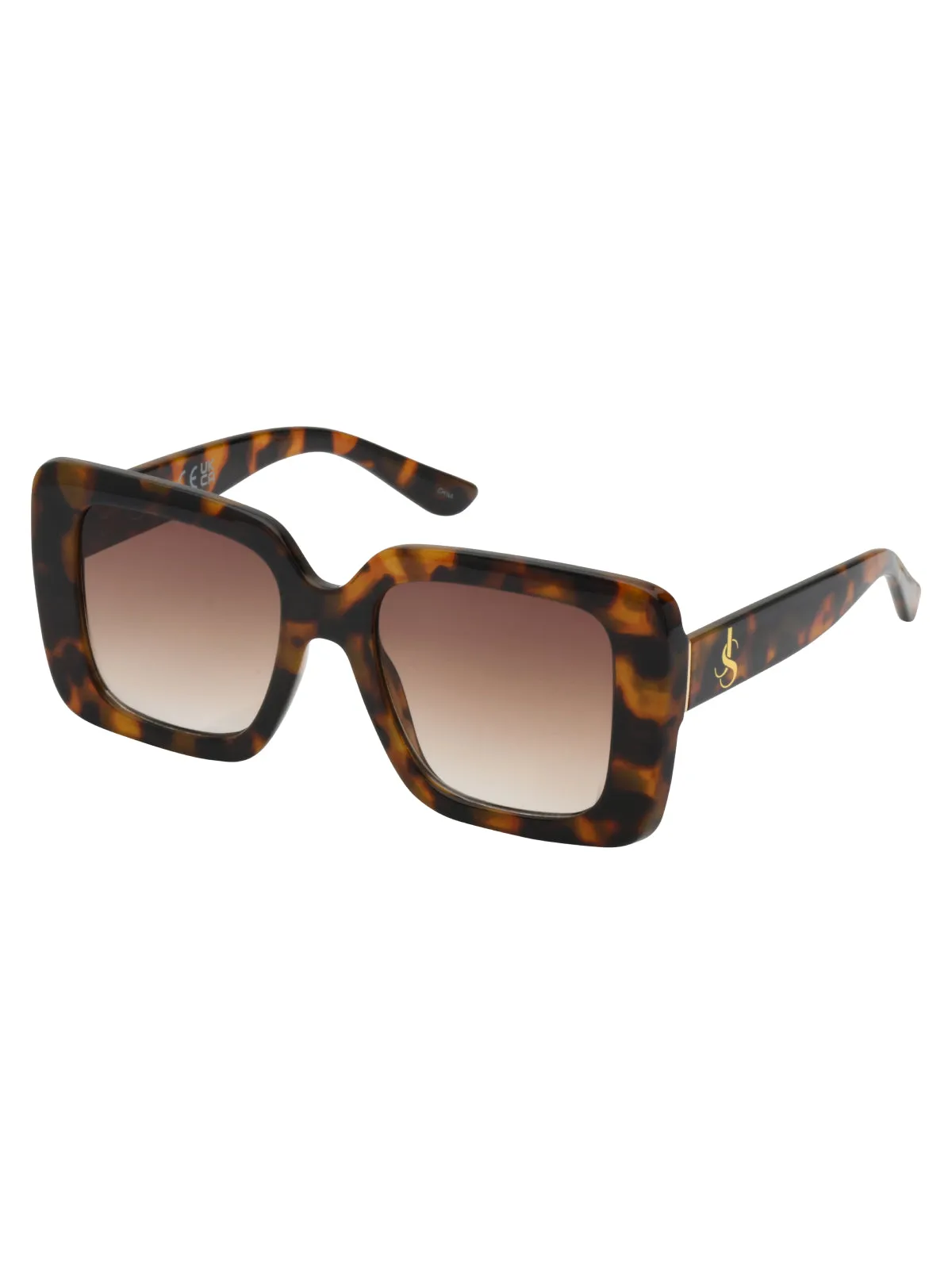 Fashionable Square Sunglasses in Tortoise sold by Jessica Simpson