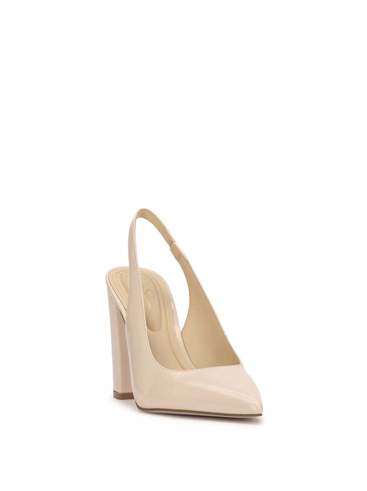 Noula Slingback Pointed Toe Pump in Chalk sold by Jessica Simpson product image thumbnail 4