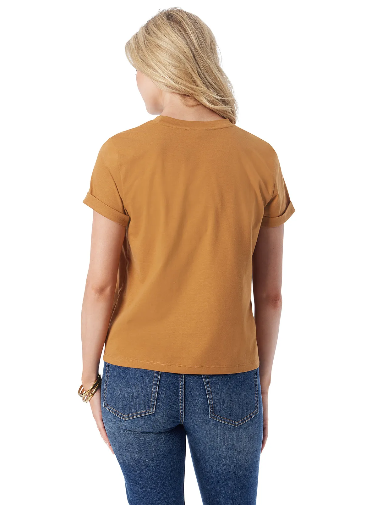Ike Tee in Bone Brown sold by Jessica Simpson product image thumbnail 5