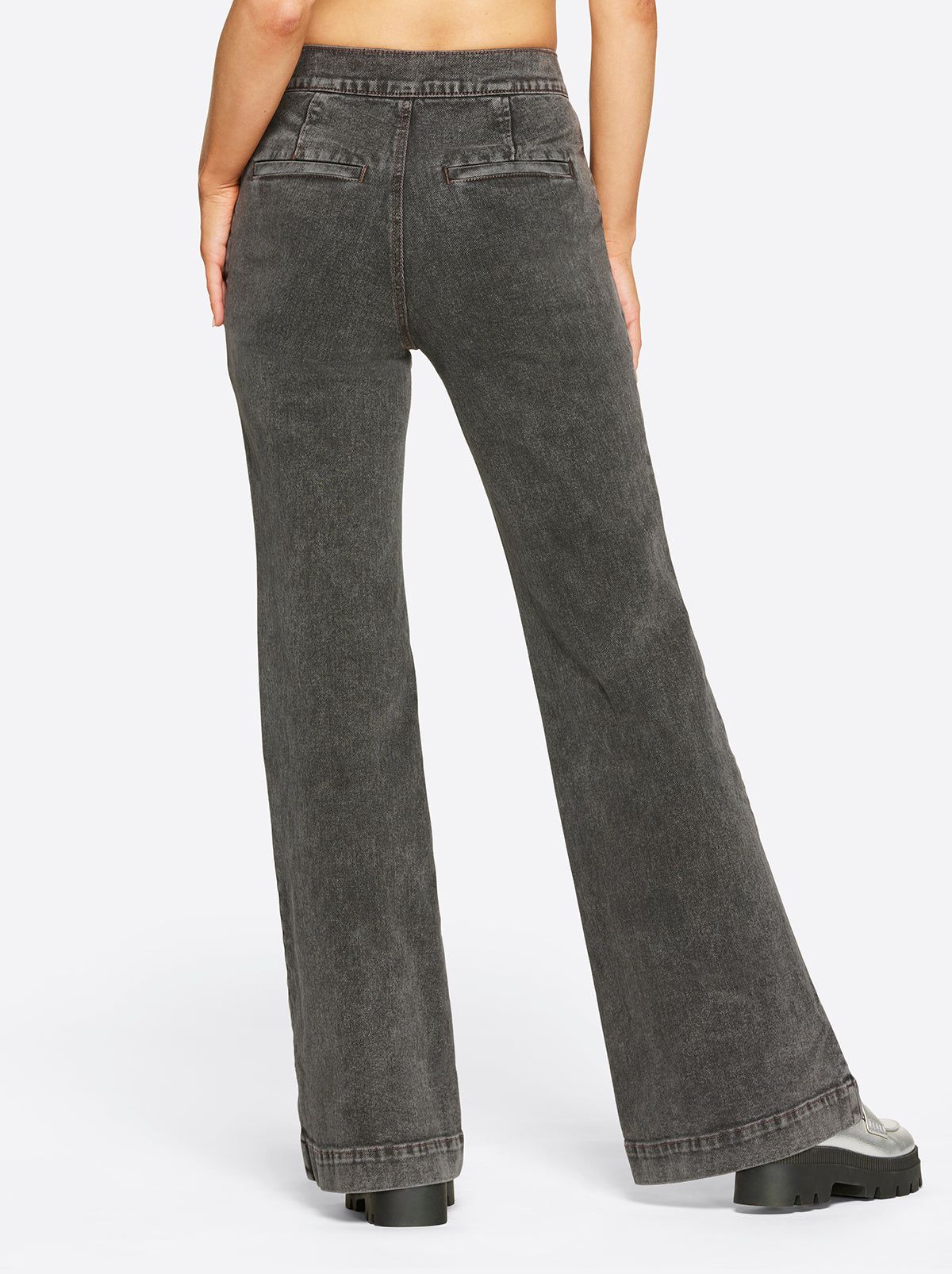 True Love Wide Leg Trouser Jeans in Odd Eye sold by Jessica Simpson product image thumbnail 3