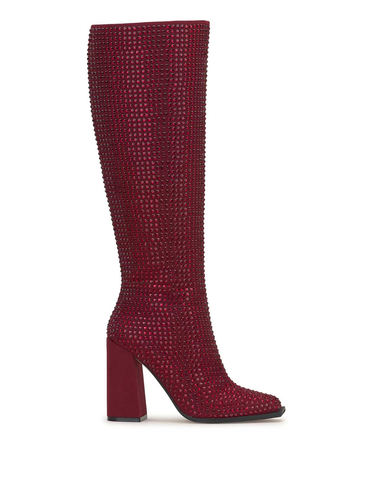 Lovelly Embellished Boot in Malbec sold by Jessica Simpson