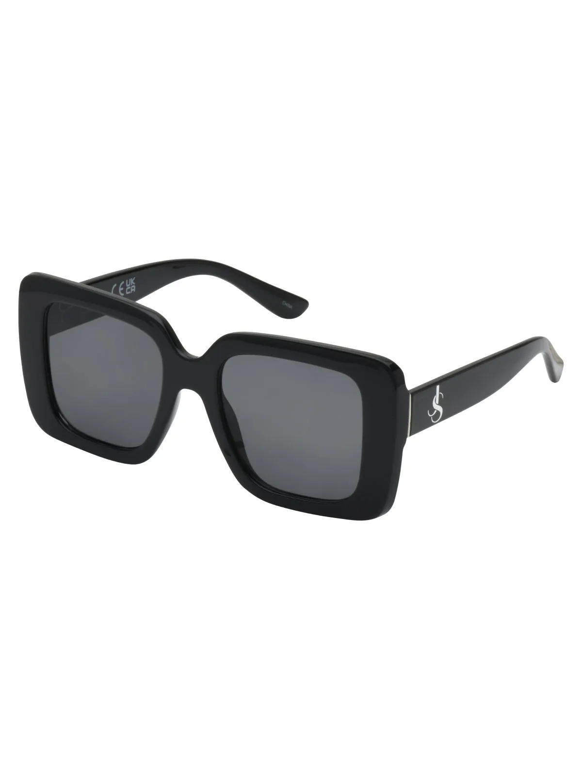 Fashionable Square Sunglasses in Black sold by Jessica Simpson
