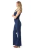 Colleen Jumpsuit in Blue Flame sold by Jessica Simpson