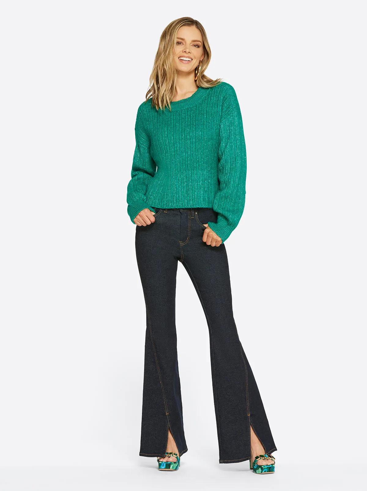 Charmed Flare in Rinse sold by Jessica Simpson product image thumbnail 2