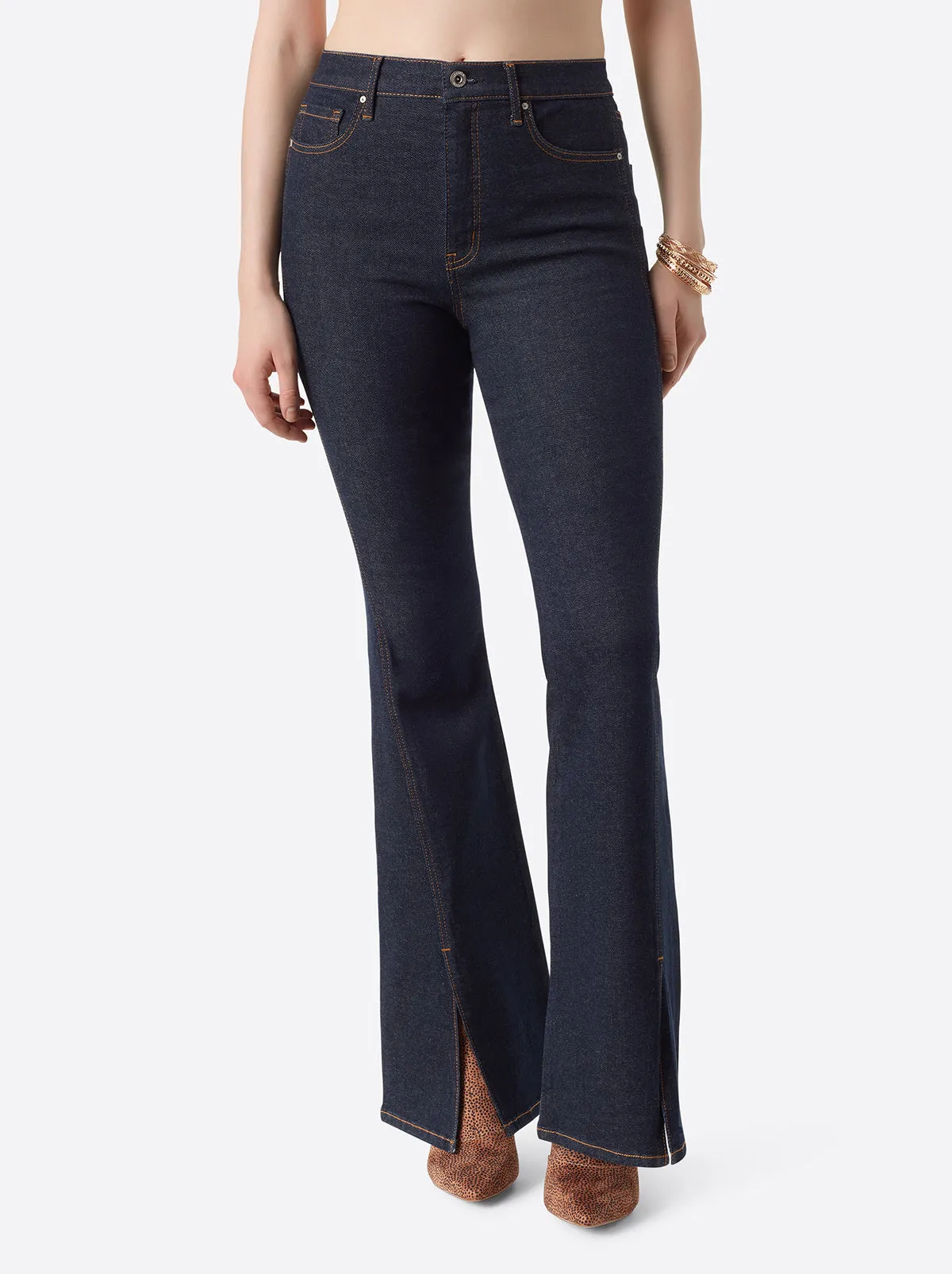 Charmed Flare in Rinse sold by Jessica Simpson