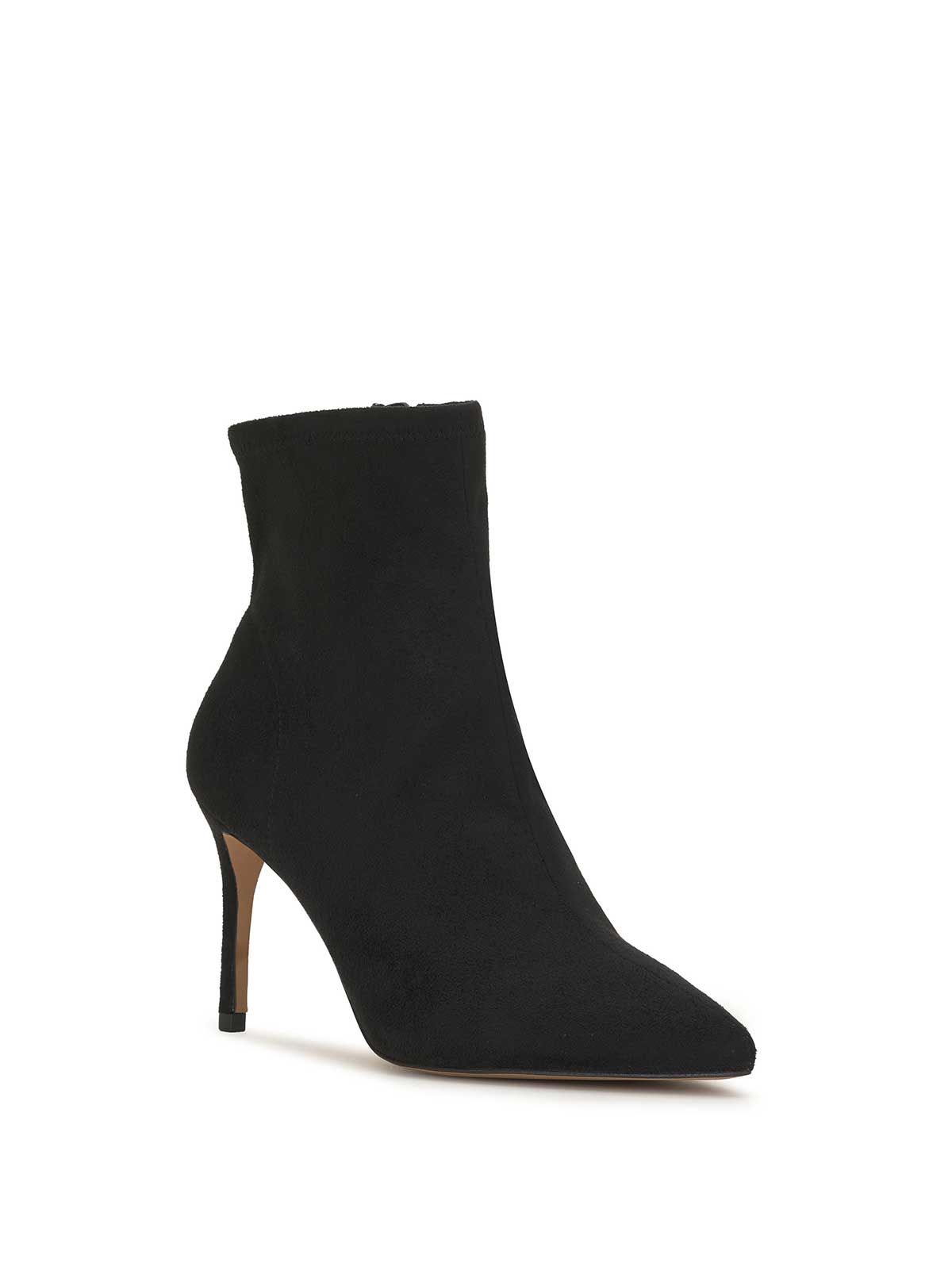 Semaja Pointed Toe Bootie in Black Suede sold by Jessica Simpson product image thumbnail 4