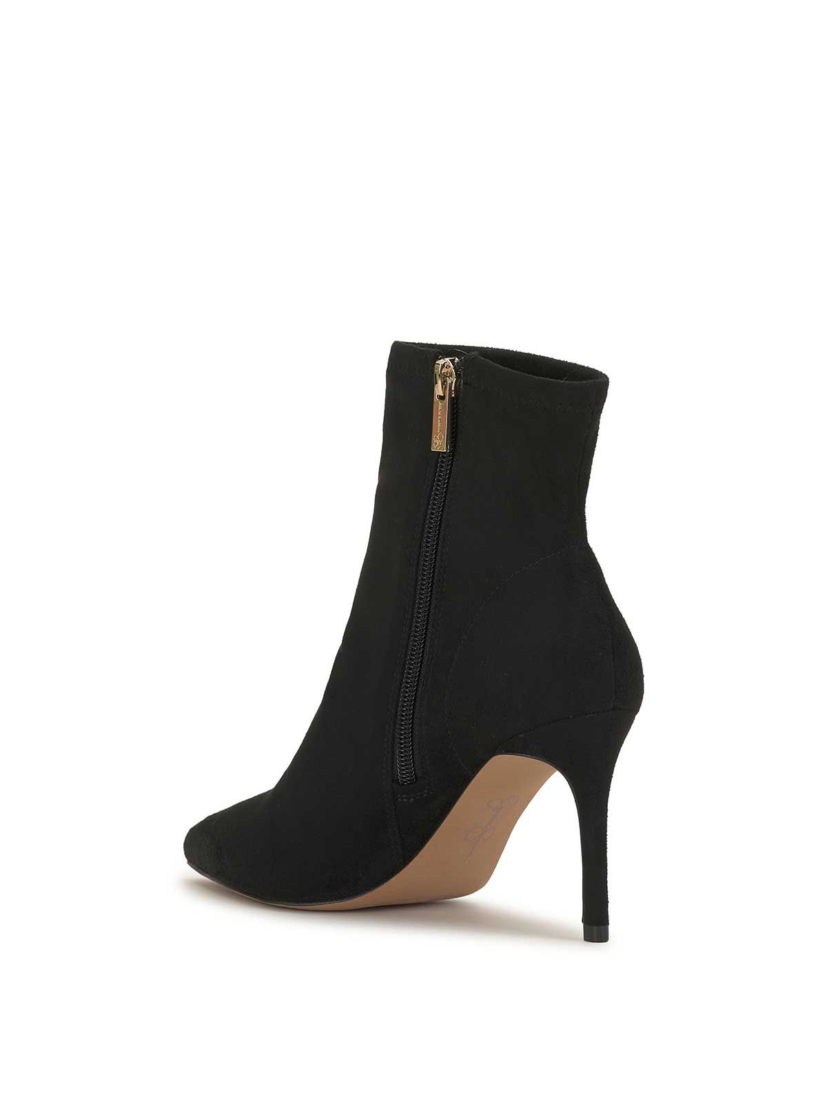 Semaja Pointed Toe Bootie in Black Suede sold by Jessica Simpson product image thumbnail 3