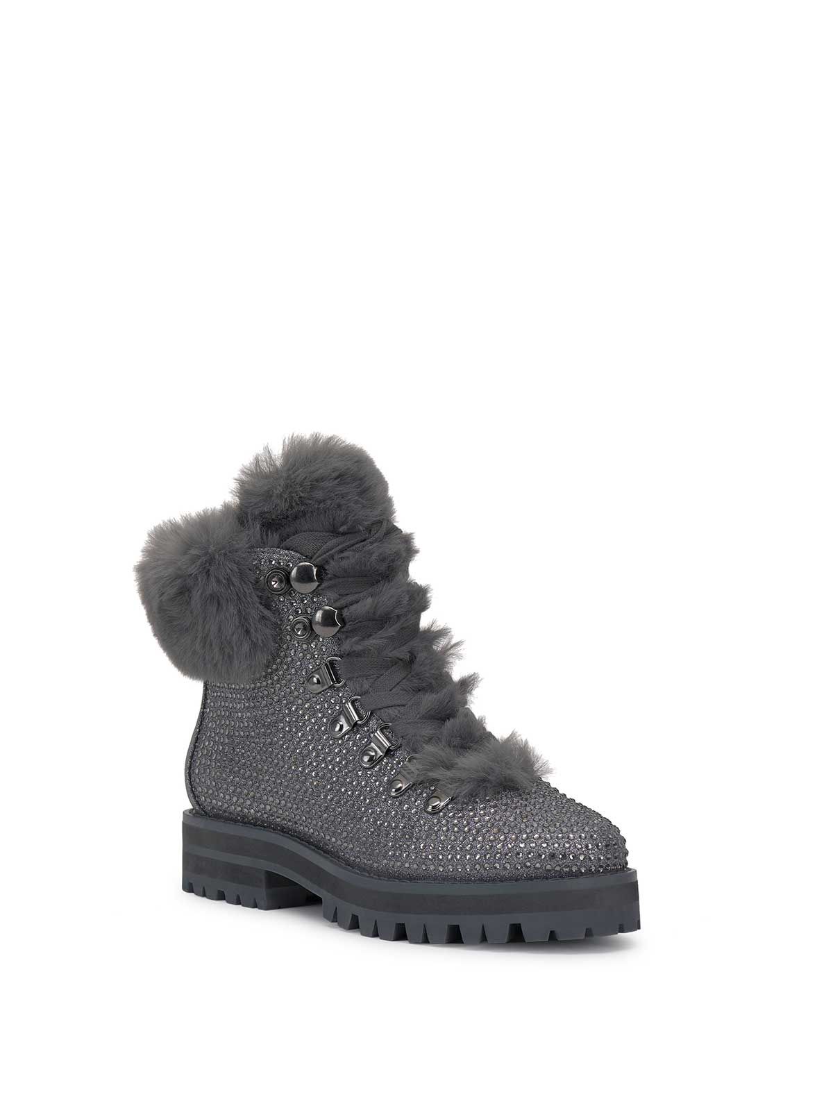 Norina Combat Bootie in Pewter sold by Jessica Simpson product image thumbnail 4
